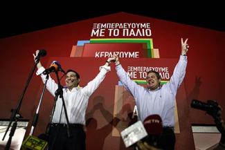 Τσίπρας και Καμμένος εκλογές 2015