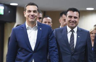 Τσίπρας Ζάεφ Σκόπια Μακεδονία
